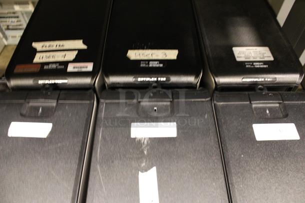6 Dell Optiplex Computer Towers Including 745 and 780. 7.5x17x16. 6 Times Your Bid! (Room 105) - Image 6 of 6