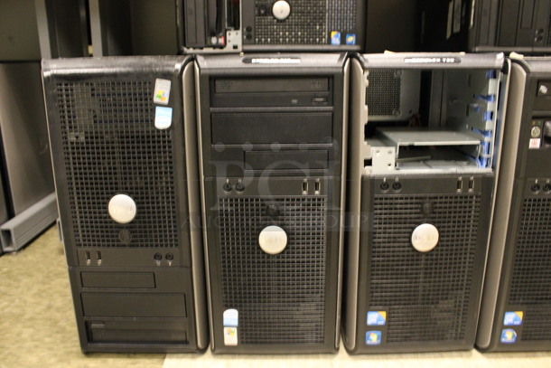 9 Dell Optiplex Computer Towers Including 745 and 780. 7.5x17x16. 9 Times Your Bid! (Room 105) - Image 2 of 3