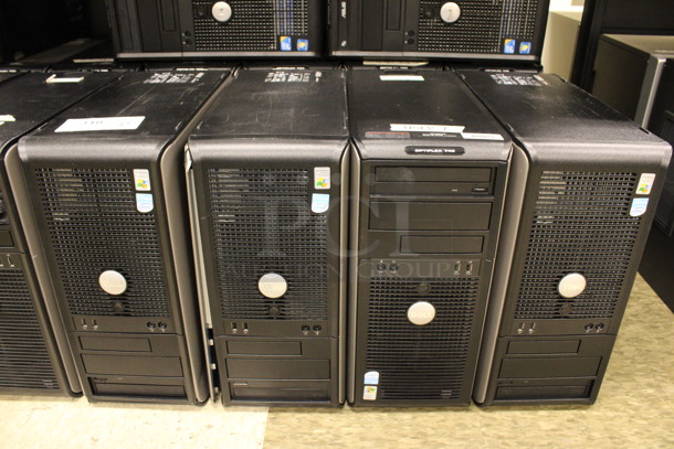 10 Dell Optiplex Computer Towers Including 745 and 780. 7.5x17x16. 10 Times Your Bid! (Room 105) - Image 1 of 3