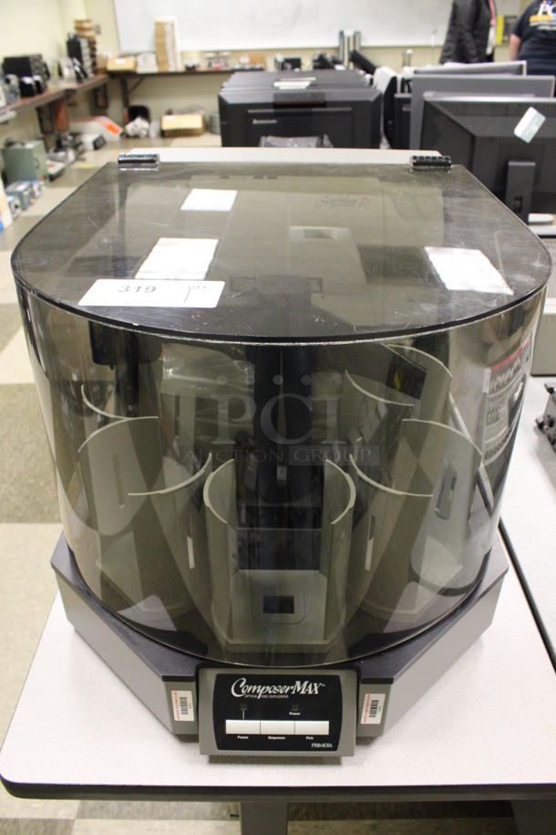 ComposerMax Countertop Optical Disc Duplicator CD Color Printer. 20x31x18. (Room 105) - Image 1 of 9