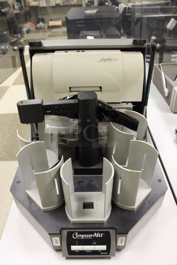 ComposerMax Countertop Optical Disc Duplicator CD Color Printer. 20x31x18. (Room 105) - Image 4 of 9