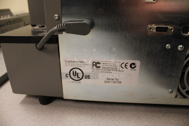 ComposerMax Countertop Optical Disc Duplicator CD Color Printer. 20x31x18. (Room 105) - Image 8 of 9