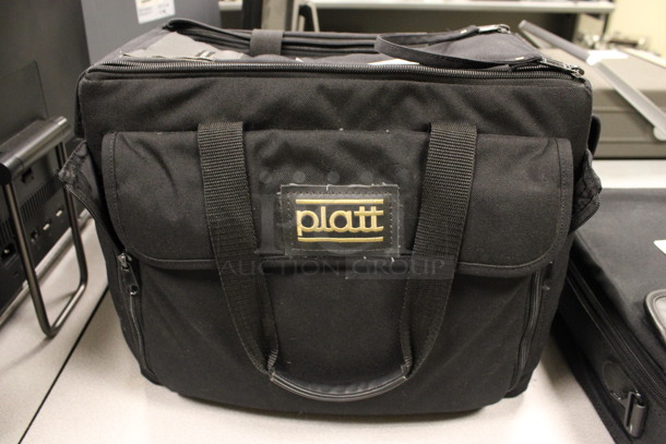 Platt Black Soft Case. 15x10x12. (Room 105)