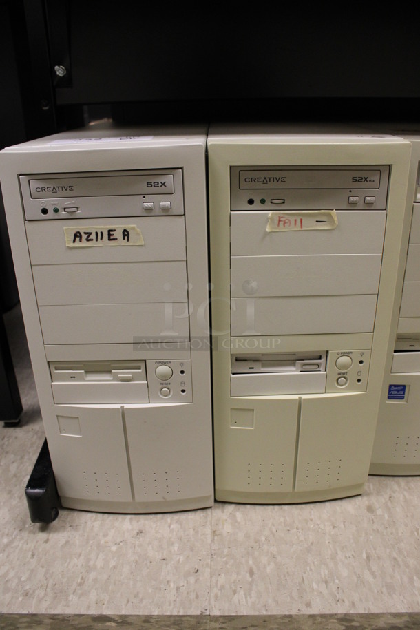 6 Various Computer Towers. Includes 7.5x19x17. 6 Times Your Bid! (Room 105) - Image 2 of 5