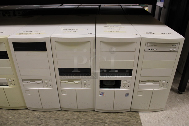 8 Various Computer Towers. Includes 7.5x19x17. 8 Times Your Bid! (Room 105) - Image 3 of 4