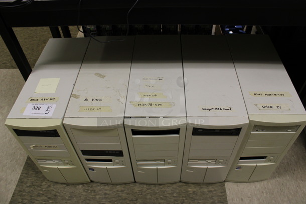 5 Various Computer Towers. Includes 7.5x19x17. 5 Times Your Bid! (Room 105) - Image 5 of 5