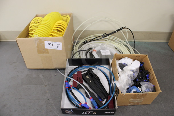 ALL ONE MONEY! Lot of Various Items Including Wires! (Basement: Room 019)