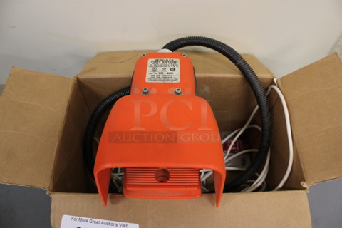 Hercules Foot Switch w/ Various Safety Switches. 6x9x4. (Basement: Room 019)