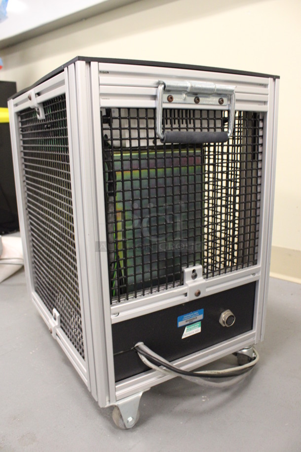 CPS-420F Power Supply in Metal Cage on Casters. 13.5x18.5x21. (Basement: Room 019) - Image 7 of 12
