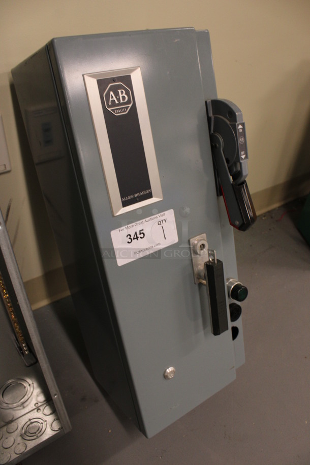Allen-Bradley Gray Metal Safety Switch. 10x10x24. (Basement: Room 019) - Image 3 of 5