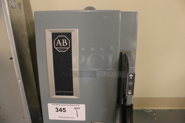 Allen-Bradley Gray Metal Safety Switch. 10x10x24. (Basement: Room 019) - Image 4 of 5