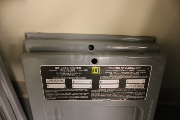 ALL ONE MONEY! Lot of Various Metal Pieces Including Enclosed Panelboard, Load Center and Locking Cover! (Basement: Room 019) - Image 8 of 11