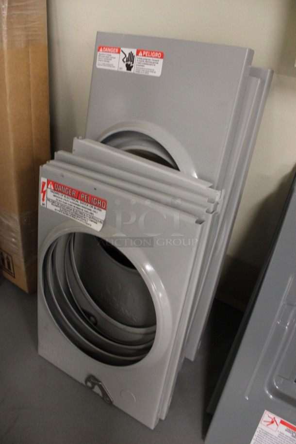 ALL ONE MONEY! Lot of Various Metal Pieces Including Enclosed Panelboard, Load Center and Locking Cover! (Basement: Room 019) - Image 9 of 11