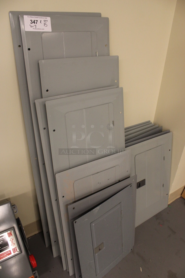 ALL ONE MONEY! Lot of Various Metal Covers! Includes 15.5x1x35. (Basement: Room 019) - Image 5 of 5
