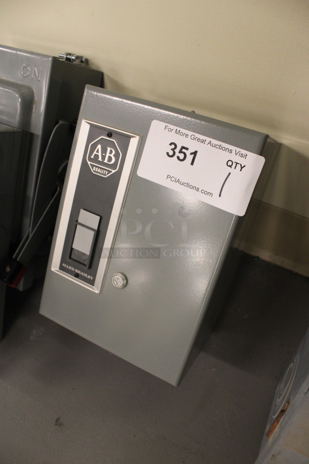 Allen-Bradley Gray Metal Heavy Duty Safety Switch. 7x5.5x10. (Basement: Room 019) - Image 2 of 3