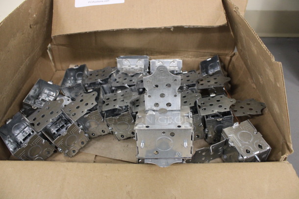 ALL ONE MONEY! Lot of 2 Boxes of LXV-25 Metal Boxes! 5x3x2.5. (Basement: Room 019) - Image 2 of 9