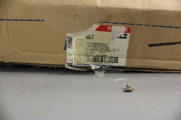 ALL ONE MONEY! Lot of 2 Boxes of LXV-25 Metal Boxes! 5x3x2.5. (Basement: Room 019) - Image 9 of 9
