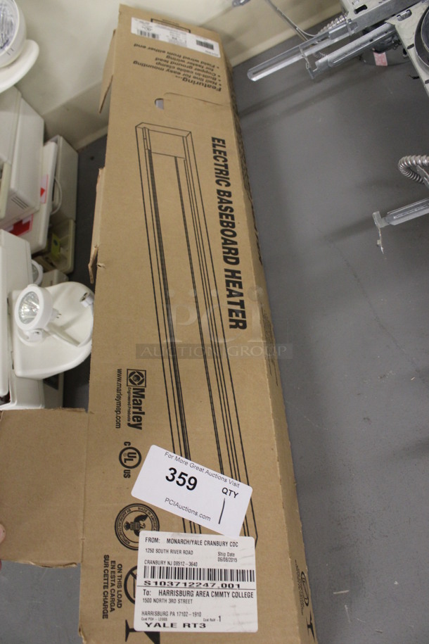 IN ORIGINAL BOX! Marley Electric Baseboard Heater. 36x3x7 - Image 5 of 7