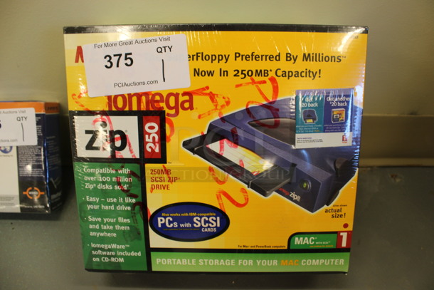 BRAND NEW IN BOX! iOmega Portable Storage For Your Mac Computer. (Basement: Room 019)