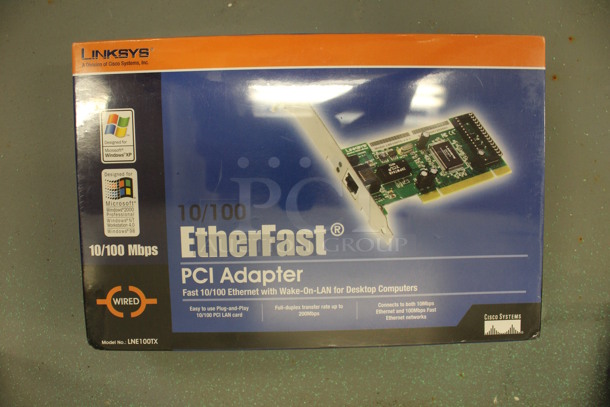 BRAND NEW IN BOX! Linksys EtherFast PCI Adapter. (Basement: Room 019) - Image 3 of 3