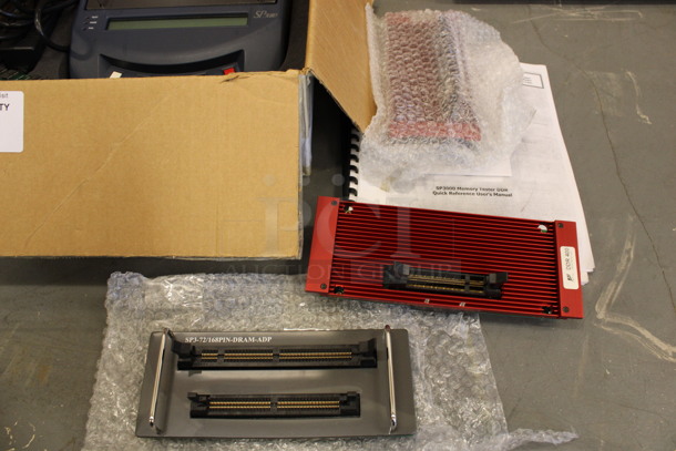 SD3000 Memory Tester DDR w/ Various Extra Pieces. 9.5x9.5x3. (Basement: Room 019) - Image 5 of 9