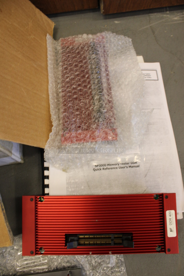 SD3000 Memory Tester DDR w/ Various Extra Pieces. 9.5x9.5x3. (Basement: Room 019) - Image 7 of 9