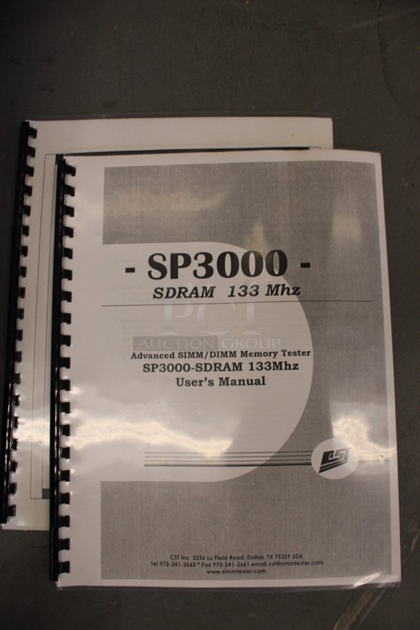 SD3000 Memory Tester DDR w/ Various Extra Pieces. 9.5x9.5x3. (Basement: Room 019) - Image 9 of 9