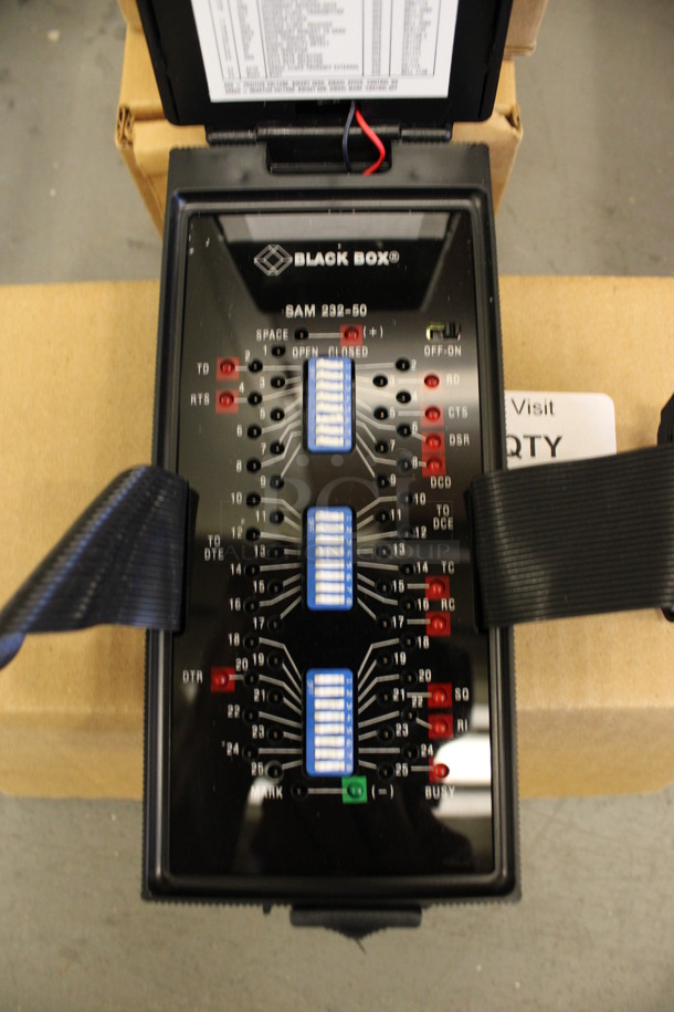 3 Black Box SAM 232-50 Boxes. 3x7x2. 3 Times Your Bid! (Basement: Room 019) - Image 2 of 6