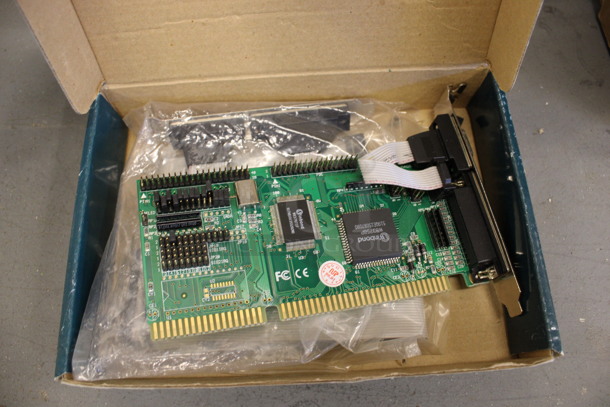 7 IN ORIGINAL BOX! StarTech I/O Cards. 5x6.5x1. 7 Times Your Bid! (Basement: Room 019)