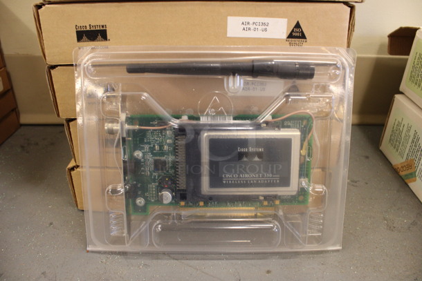 15 BRAND NEW IN BOX! Cisco Systems Aironet 350 Series Wireless LAN Adapters. 15 Times Your Bid! (Basement: Room 019) - Image 1 of 5
