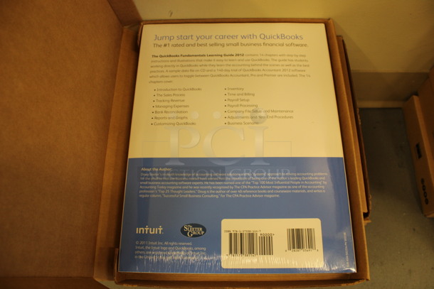 ALL ONE MONEY! Lot of 7 Intuit QuickBooks Fundamentals Learning Guides 2012. (Basement: Room 019) - Image 3 of 5