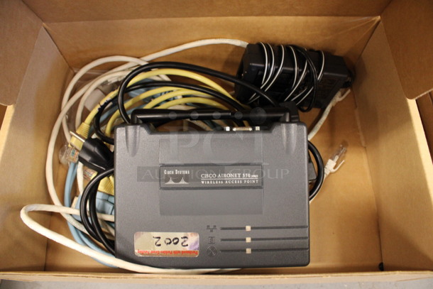 2 Cisco Systems 350 Series Wireless Access Points. 6x5.5x1.5. 2 Times Your Bid! (Basement: Room 019) - Image 1 of 5