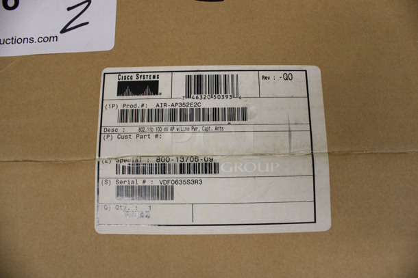 2 Cisco Systems 350 Series Wireless Access Points. 6x5.5x1.5. 2 Times Your Bid! (Basement: Room 019) - Image 5 of 5