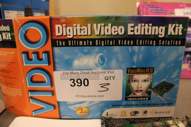 3 Digital Video Editing Kits. 5x5x1. 3 Times Your Bid! (Basement: Room 019) - Image 4 of 5