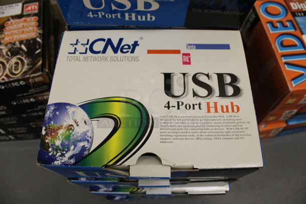 9 CNet 4-Port USB Hubs. 5x2.5x1. 9 Times Your Bid! (Basement: Room 019) - Image 4 of 5