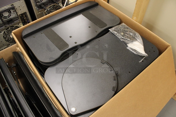 ALL ONE MONEY! Lot of 2 Boxes of Keyboard Trays for Desk! 20x11x2. (Basement: Room 019) - Image 4 of 5