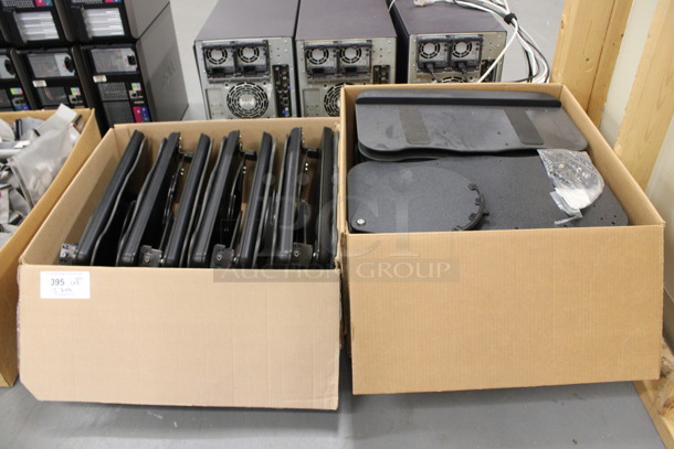 ALL ONE MONEY! Lot of 2 Boxes of Keyboard Trays for Desk! 20x11x2. (Basement: Room 019) - Image 5 of 5