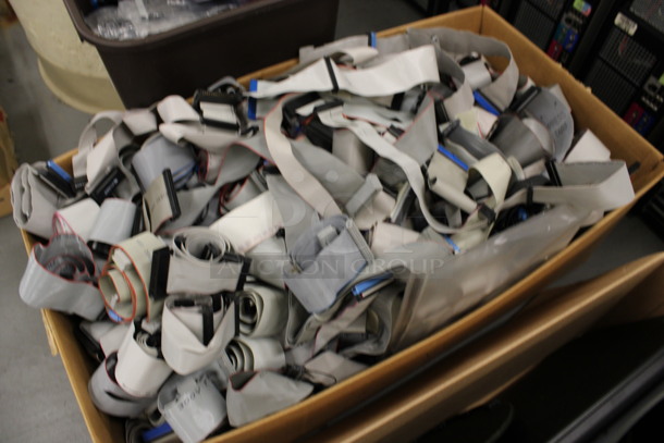 ALL ONE MONEY! Lot of Box and Brown Trash Can of Computer Ribbons! (Basement: Room 019) - Image 5 of 6