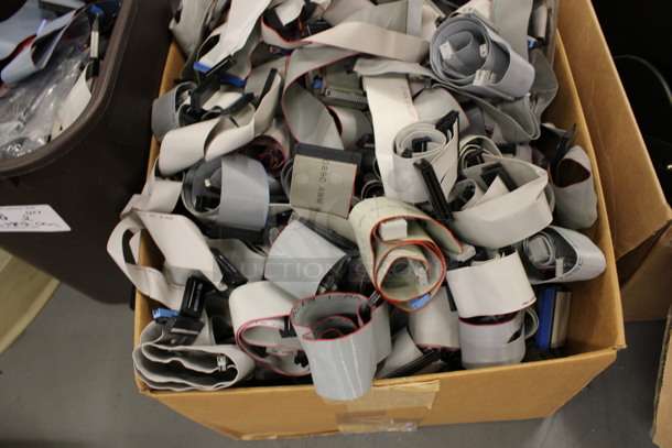 ALL ONE MONEY! Lot of Box and Brown Trash Can of Computer Ribbons! (Basement: Room 019) - Image 6 of 6