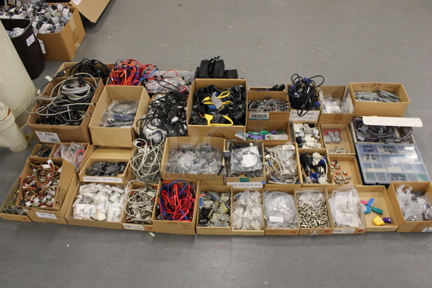 ALL ONE MONEY! MEGA LOT of Various Wires, Cords and Pieces! (Basement: Room 019) - Image 1 of 7