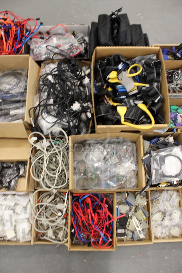 ALL ONE MONEY! MEGA LOT of Various Wires, Cords and Pieces! (Basement: Room 019) - Image 3 of 7