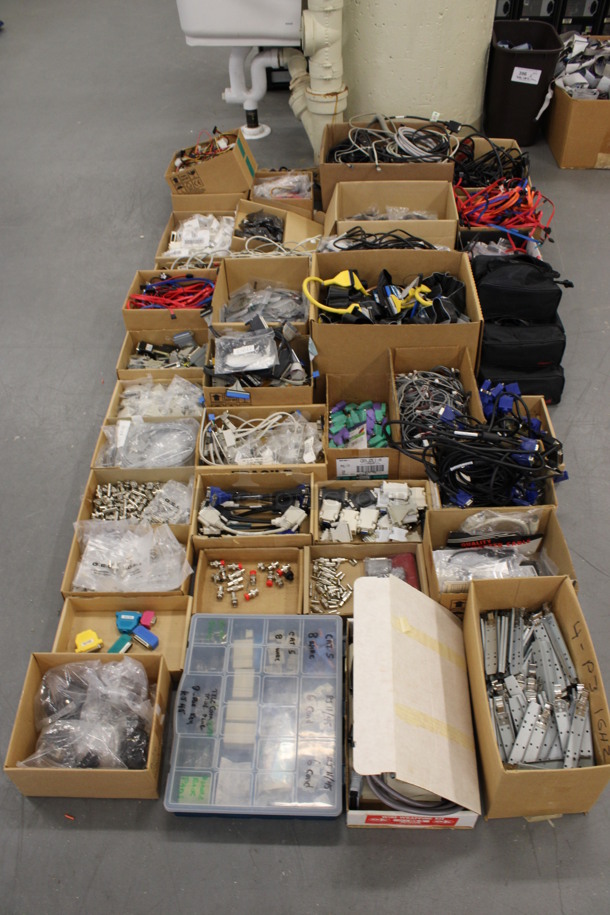 ALL ONE MONEY! MEGA LOT of Various Wires, Cords and Pieces! (Basement: Room 019) - Image 7 of 7