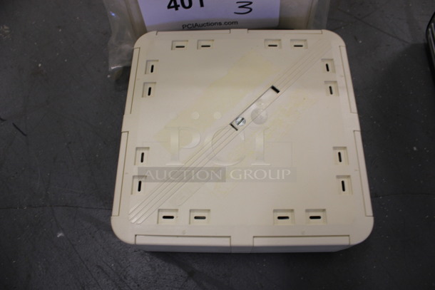 ALL ONE MONEY! Lot of 3 Tan Units. 1 BRAND NEW. 6x6x2. (Basement: Room 019) - Image 3 of 4