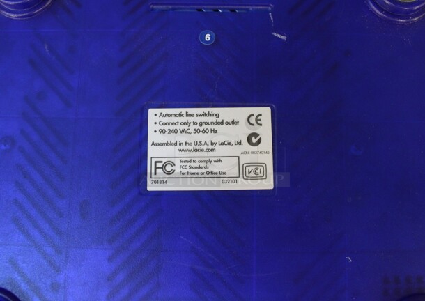 LaCie Metal Port. 8x11x2.5. (Basement: Room 019) - Image 3 of 4
