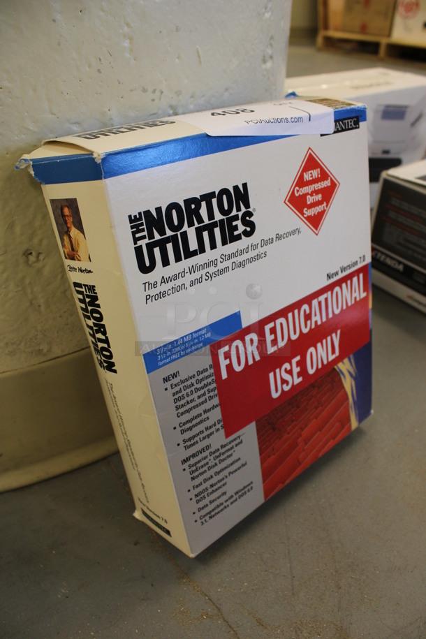 IN ORIGINAL BOX! Norton Utilities Compressed Drive Support. (Basement: Room 019) - Image 2 of 6