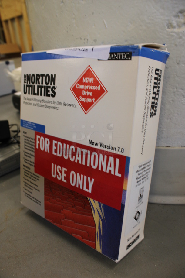 IN ORIGINAL BOX! Norton Utilities Compressed Drive Support. (Basement: Room 019) - Image 3 of 6