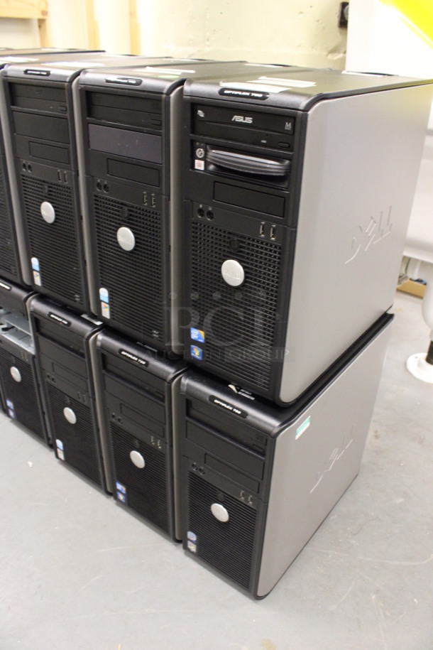 6 Dell Optiplex Computer Towers Including 745 and 780. 7.5x17x16. 6 Times Your Bid! (Basement: Room 019) - Image 5 of 5