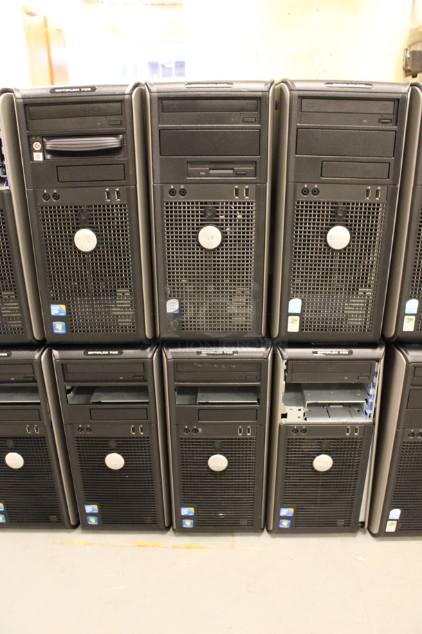6 Dell Optiplex Computer Towers Including 745 and 780. 7.5x17x16. 6 Times Your Bid! (Basement: Room 019) - Image 2 of 5