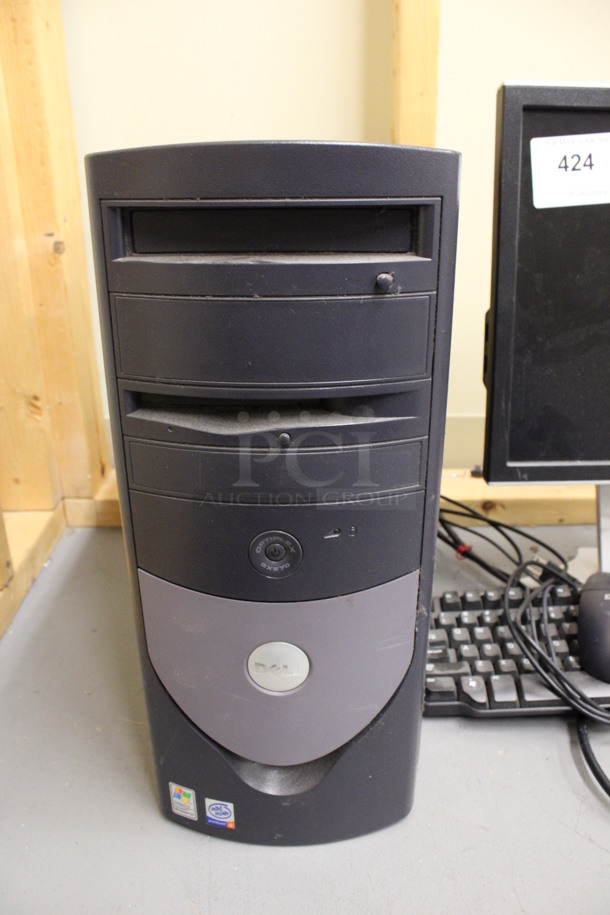 ALL ONE MONEY! Lot of Dell 17" Computer Monitor, Dell Computer Tower, Keyboard and Mouse! (Basement: Room 019) - Image 3 of 5