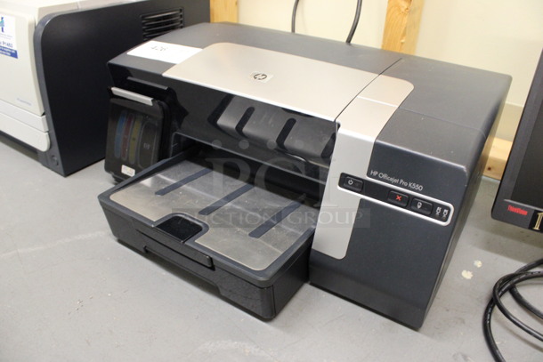 HP Officejet Pro K550 Countertop Printer. 19x17x8. (Basement: Room 019) - Image 5 of 5